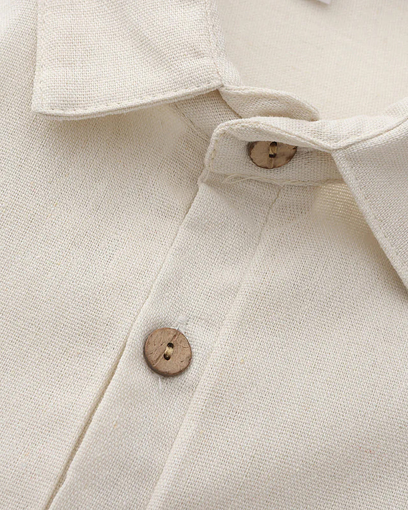 Casablanca - Linen Polo - Image 4
