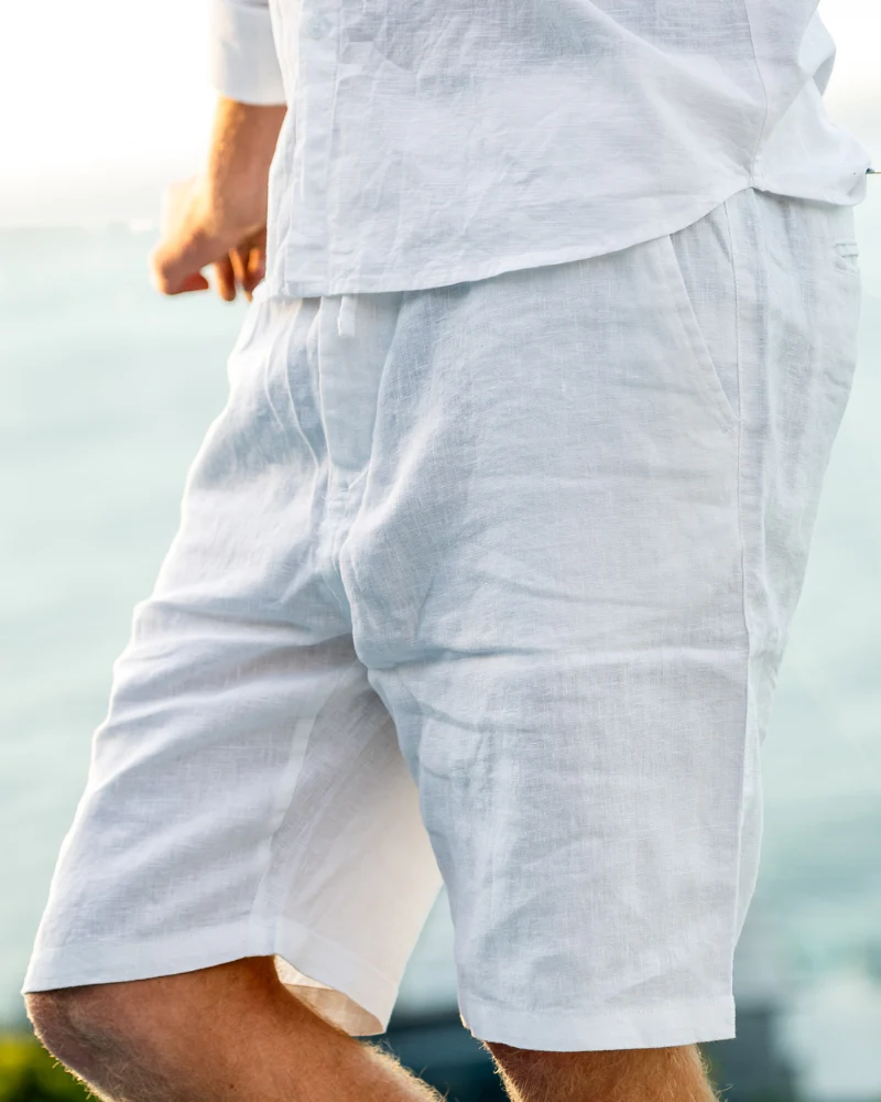 Casablanca - Premium Linen Shorts - Image 11