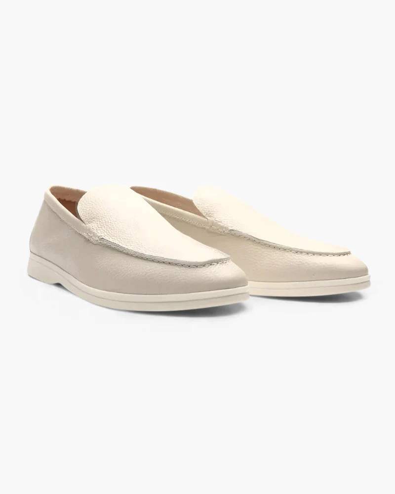Old Money Cowhide Leather Loafers - Image 4