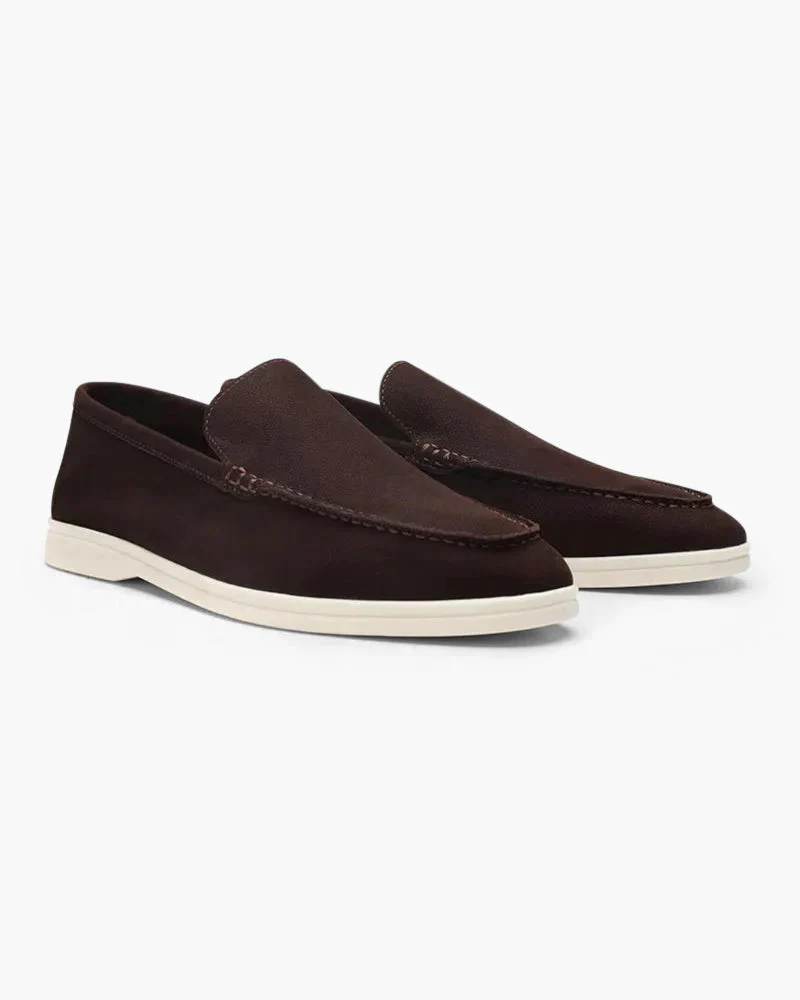 Old Money Cowhide Leather Loafers - Image 5