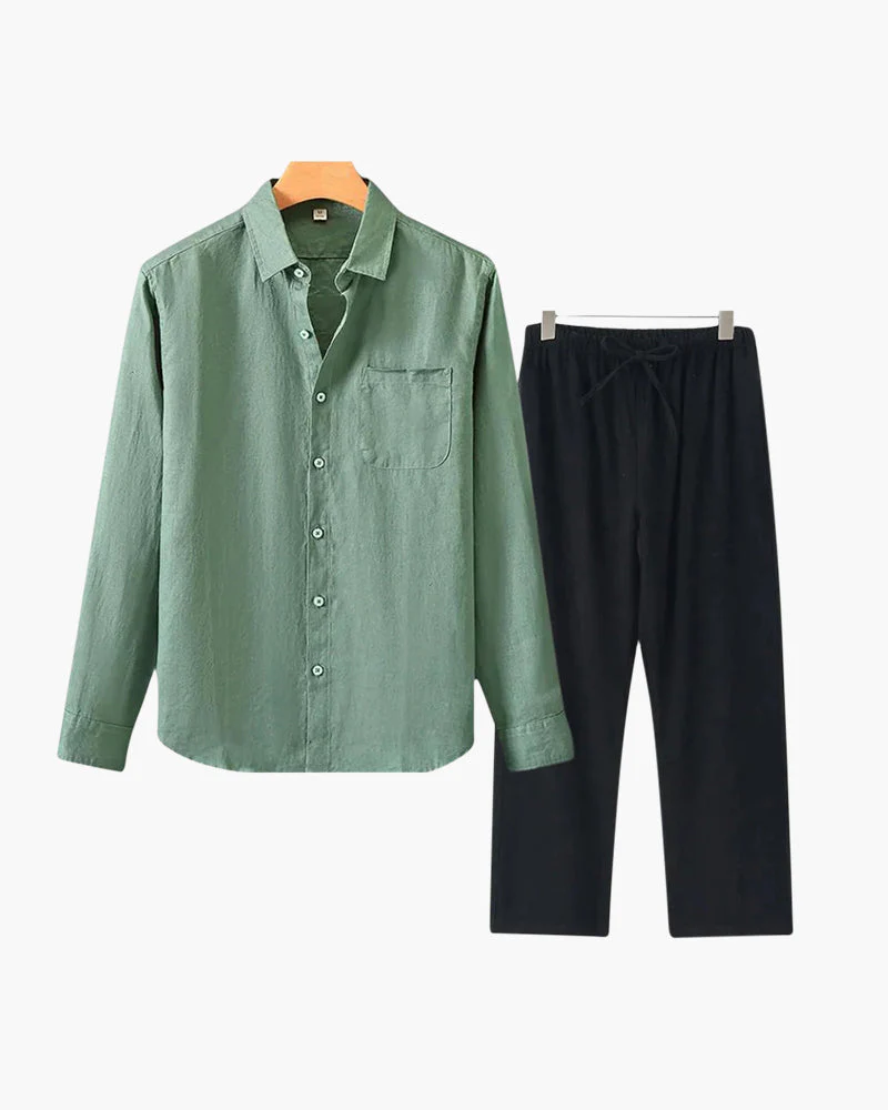Old Money Linen Combo (Longsleeve) - Image 7