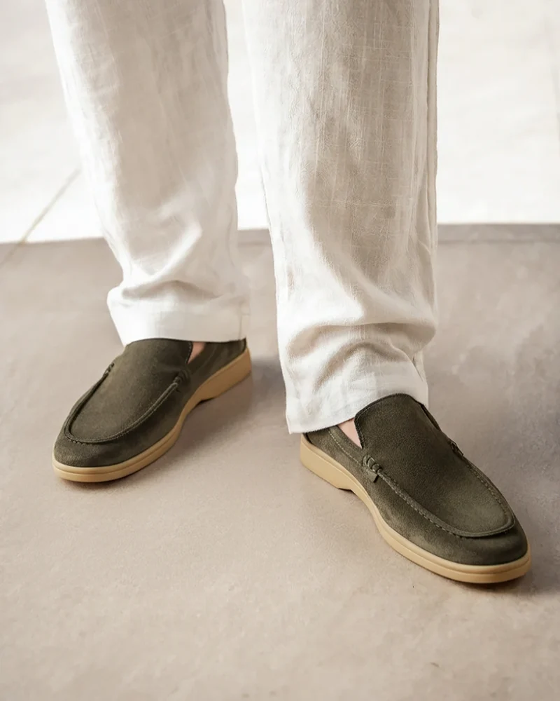Old Money Premium Suede Loafers - Image 6