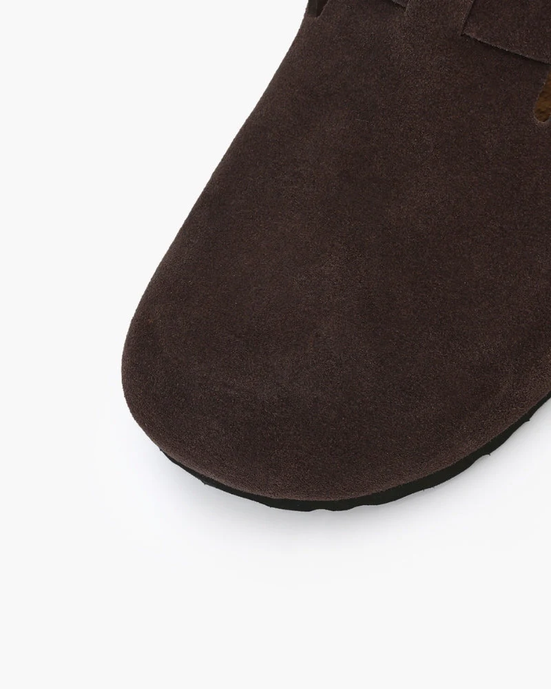 Old Money Suede Clogs - Image 12