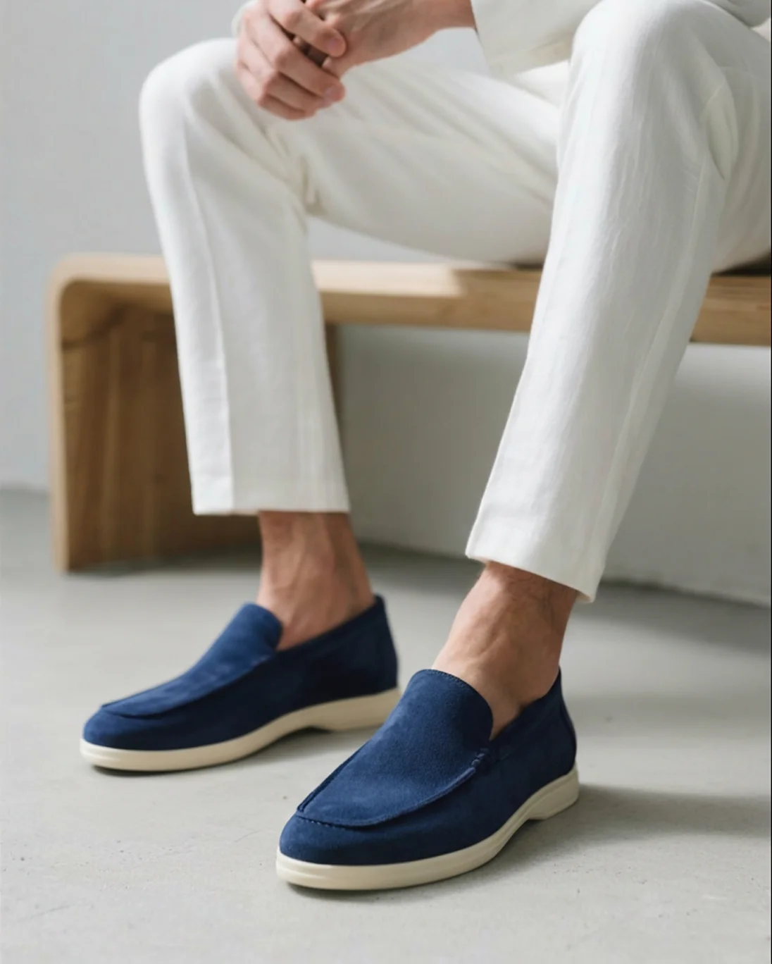 Old Money Suede Loafers - Image 13