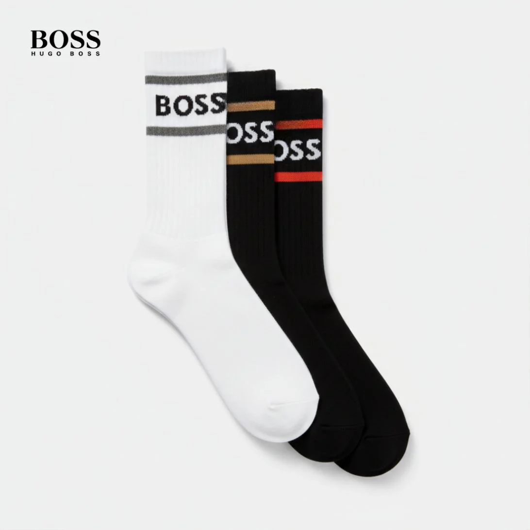 Premium Cotton Socks (3-Pack)